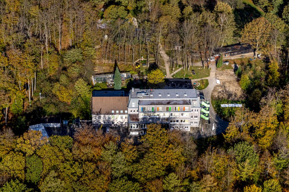 Luftaufnahme Hagen - Klinikgelände des Krankenhauses Fachklinik Im Deerth in Hagen im Bundesland Nordrhein-Westfalen, Deutschland