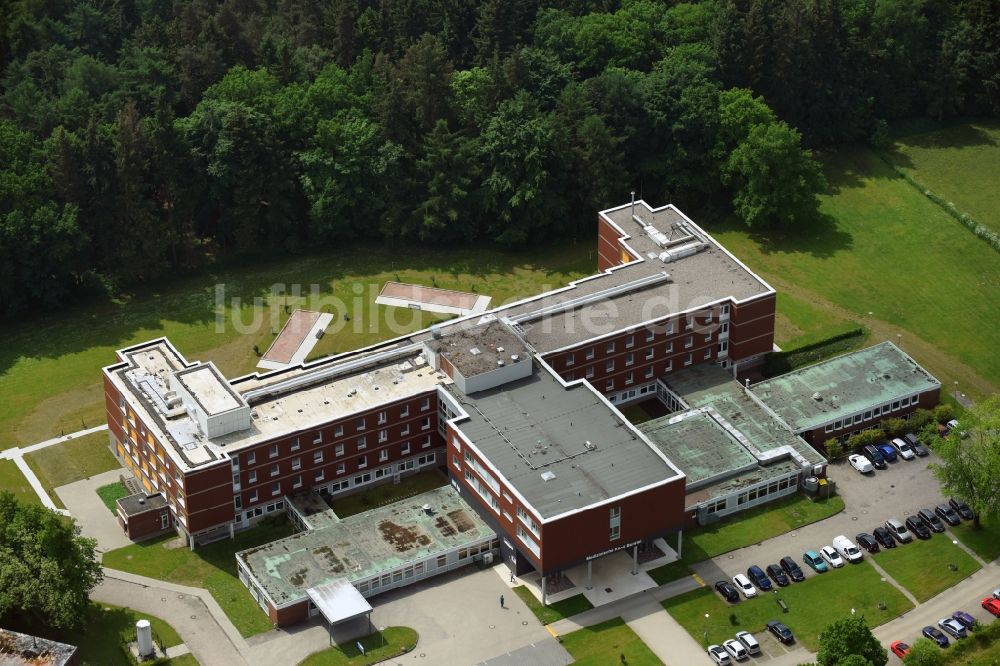 Luftbild Borstel - Klinikgelände des Krankenhauses - Forschungszentrum Borstel Leibniz-Zentrum für Medizin und Biowissenschaften in Borstel im Bundesland Schleswig-Holstein, Deutschland