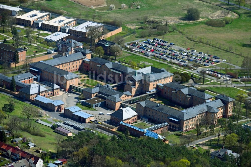 Luftaufnahme Eberswalde - Klinikgelände des Krankenhauses GLG Martin Gropius Krankenhaus in Eberswalde im Bundesland Brandenburg, Deutschland