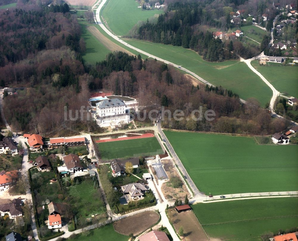 Luftbild Assenhausen - Klinikgelände des Krankenhauses Heckscher Kinderklinik Rothmannshöhe in Assenhausen im Bundesland Bayern, Deutschland
