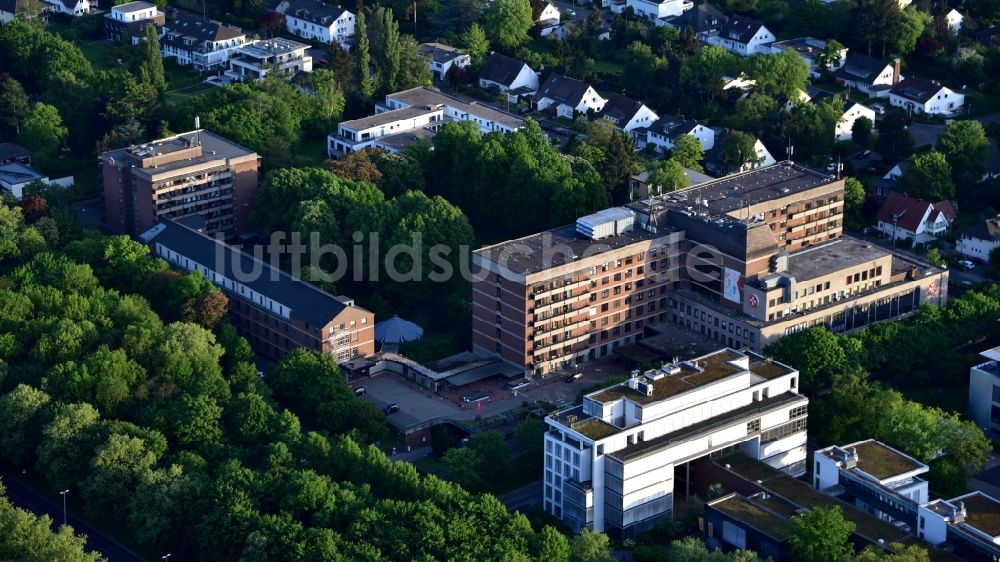 Luftaufnahme Bonn - Klinikgelände des Krankenhauses Johanniter-Krankenhaus Bonn im Ortsteil Gronau in Bonn im Bundesland Nordrhein-Westfalen, Deutschland