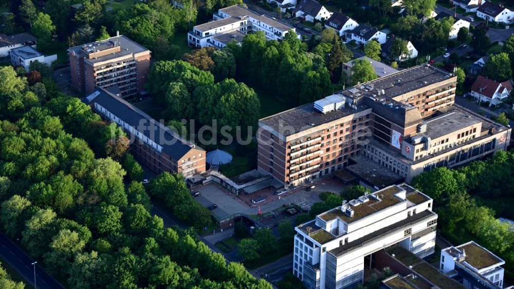 Bonn von oben - Klinikgelände des Krankenhauses Johanniter-Krankenhaus Bonn im Ortsteil Gronau in Bonn im Bundesland Nordrhein-Westfalen, Deutschland