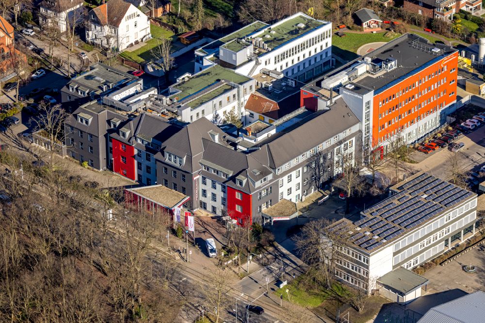 Luftbild Brambauer - Klinikgelände des Krankenhauses Klinik am Park Lünen in Brambauer im Bundesland Nordrhein-Westfalen, Deutschland