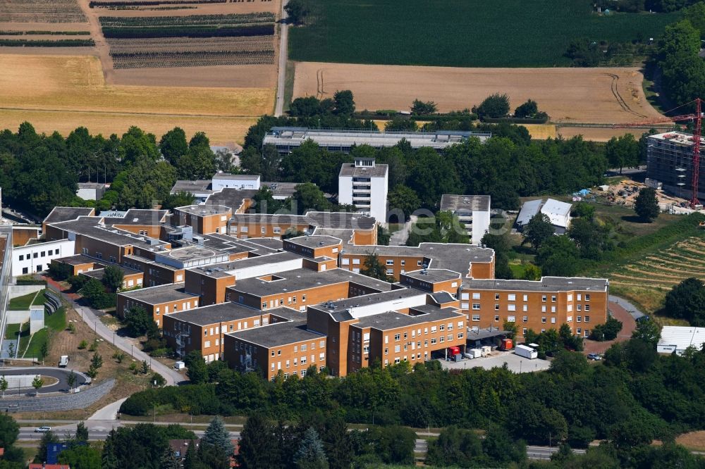 Luftbild Heilbronn - Klinikgelände des Krankenhauses Klinikum Am Gesundbrunnen in Heilbronn im Bundesland Baden-Württemberg, Deutschland