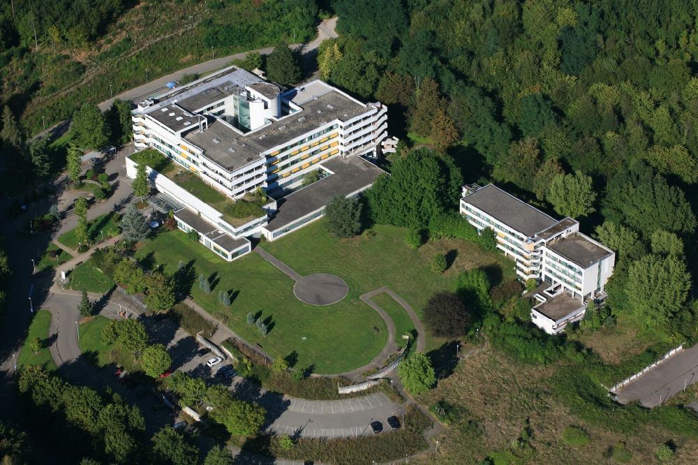 Luftbild Rheinfelden (Baden) - Klinikgelände des Krankenhauses der Kreisklinik in Rheinfelden (Baden) im Bundesland Baden-Württemberg