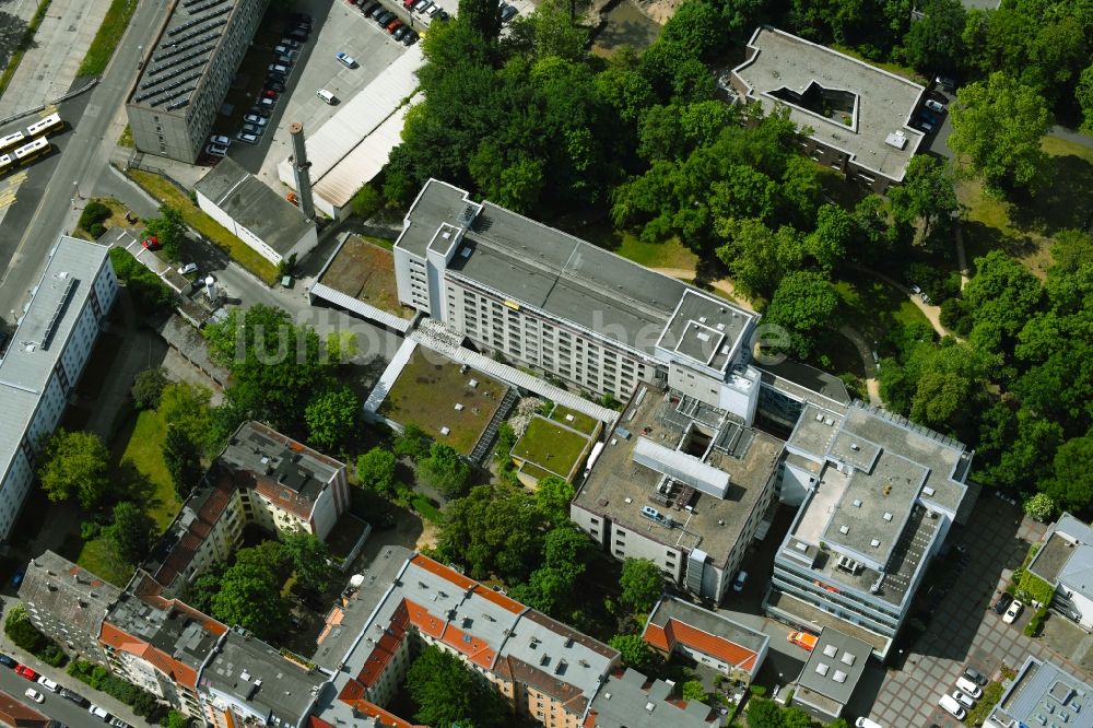 Luftbild Berlin - Klinikgelände des Krankenhauses Maria Heimsuchung Caritas Klinik Pankow in Berlin, Deutschland