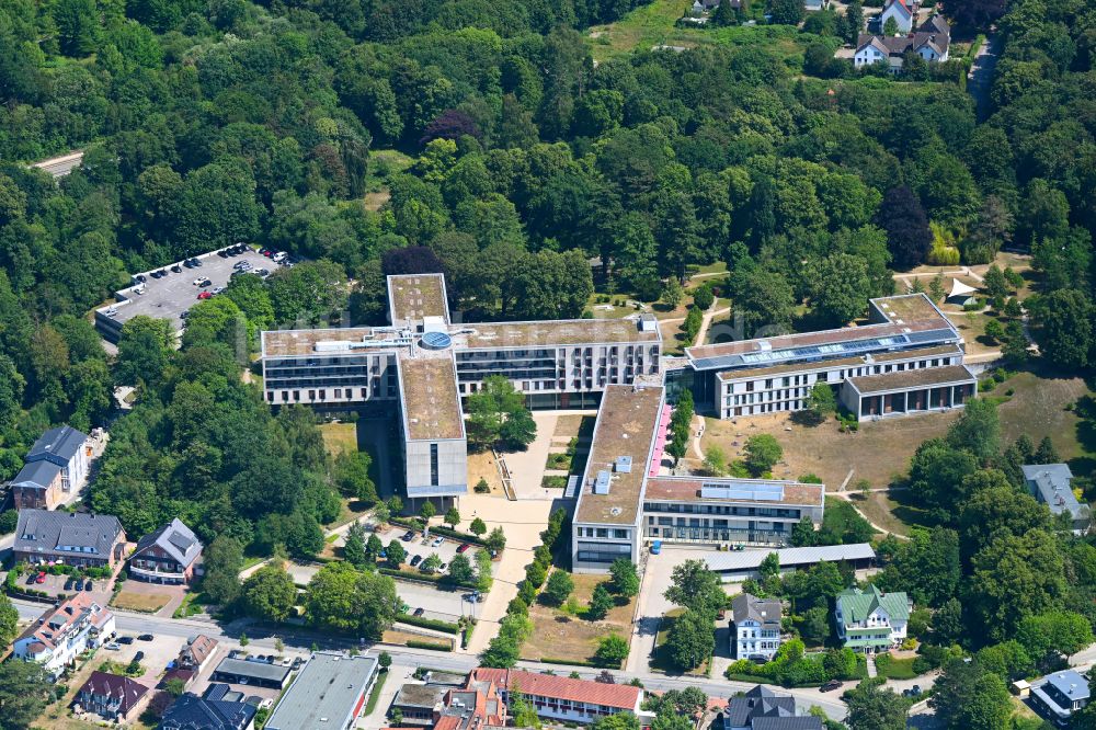 Luftbild Bad Malente-Gremsmühlen - Klinikgelände des Krankenhauses Mühlenbergklinik - Holsteinische Schweiz in Bad Malente-Gremsmühlen im Bundesland Schleswig-Holstein, Deutschland