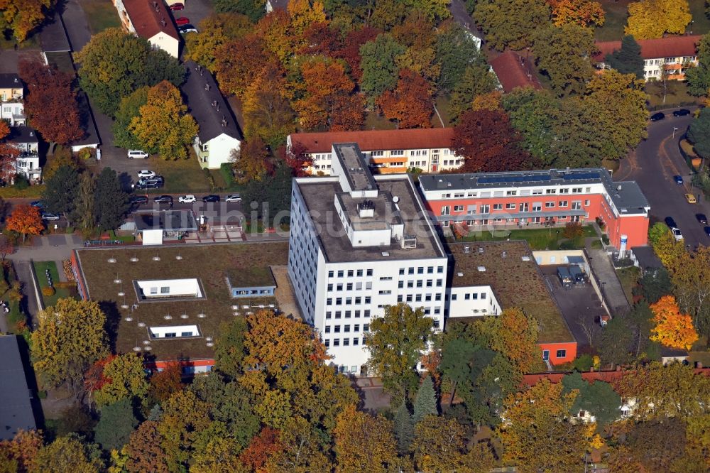 Berlin von oben - Klinikgelände des Krankenhauses Paulinen Krankenhaus im Ortsteil Charlottenburg in Berlin, Deutschland