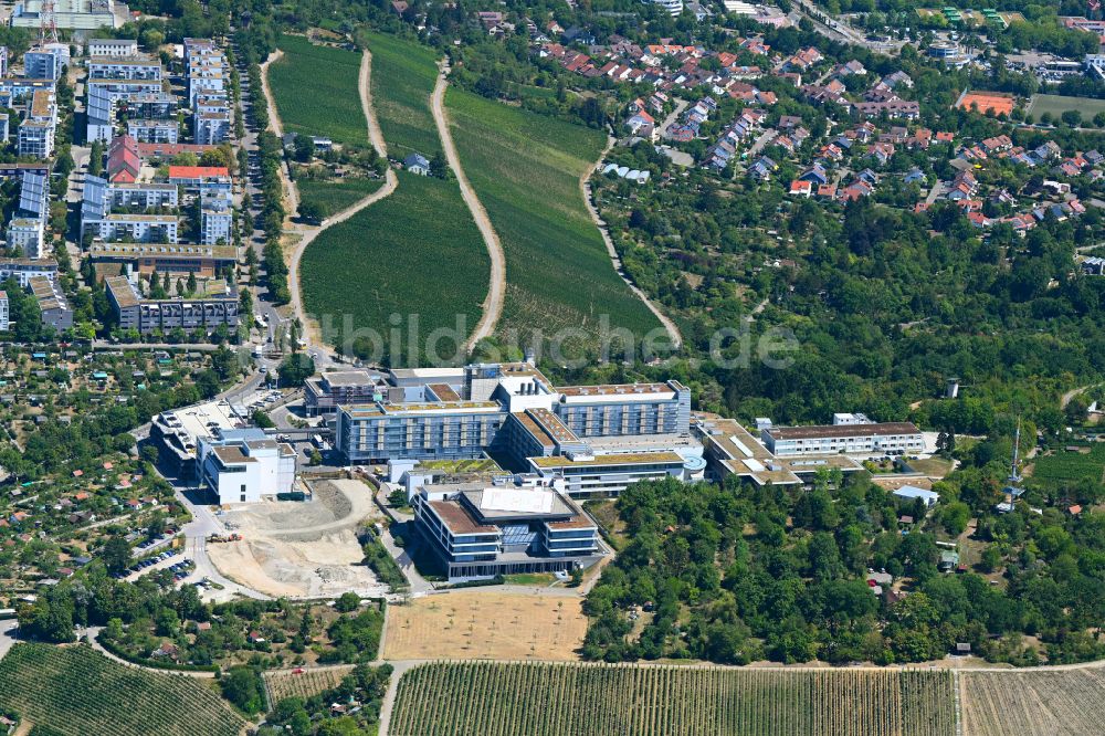 Luftbild Stuttgart - Klinikgelände des Krankenhauses Robert-Bosch-Krankenhaus im Ortsteil Bad Cannstatt in Stuttgart im Bundesland Baden-Württemberg, Deutschland