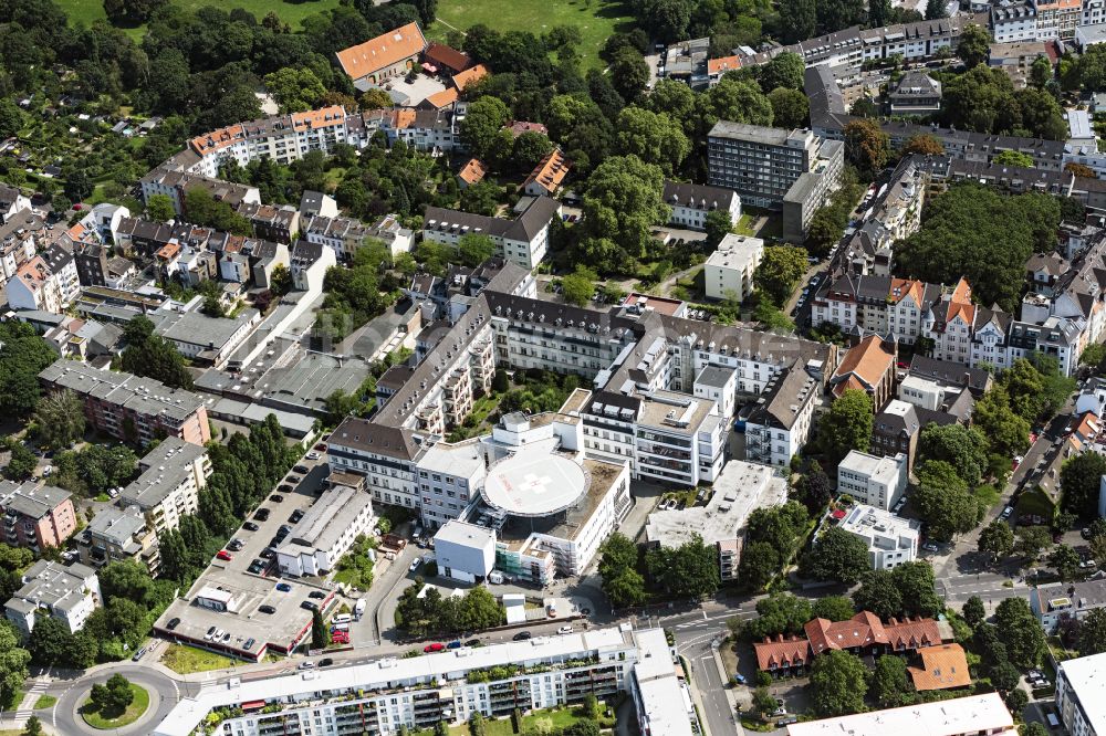 Luftaufnahme Köln - Klinikgelände des Krankenhauses St.Vinzenz in Köln im Bundesland Nordrhein-Westfalen, Deutschland