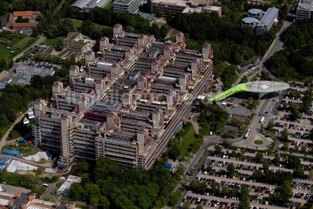 Luftbild Aachen - Klinikgelände des Krankenhauses Universitätsklinikum Aachen in Aachen im Bundesland Nordrhein-Westfalen, Deutschland