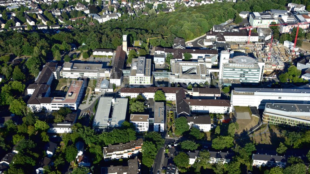 Bonn von oben - Klinikgelände des Krankenhauses Universitätsklinikum Bonn in Bonn im Bundesland Nordrhein-Westfalen, Deutschland