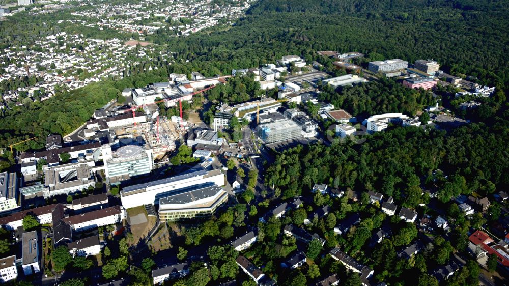 Luftaufnahme Bonn - Klinikgelände des Krankenhauses Universitätsklinikum Bonn in Bonn im Bundesland Nordrhein-Westfalen, Deutschland