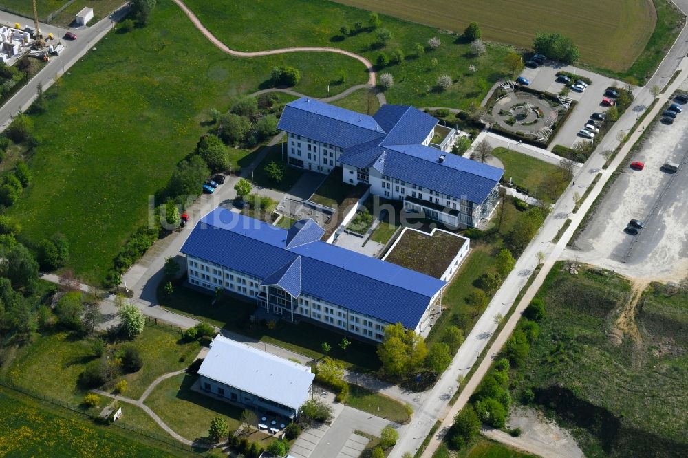 Luftaufnahme Villingen-Schwenningen - Klinikgelände des Rehabilitationszentrums der Rehaklinik in Villingen-Schwenningen im Bundesland Baden-Württemberg, Deutschland