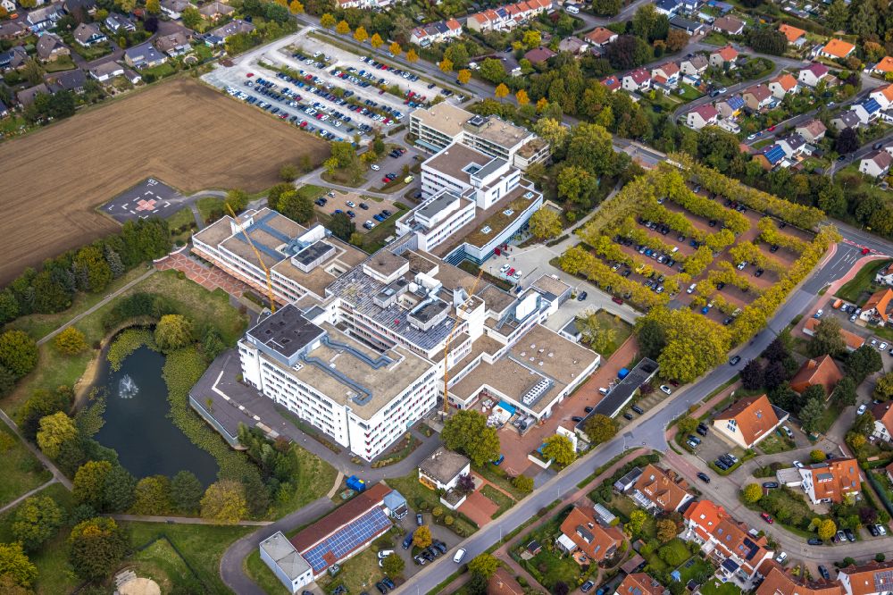 Luftbild Soest - Klinikum Stadt Soest in Soest im Bundesland Nordrhein-Westfalen, Deutschland