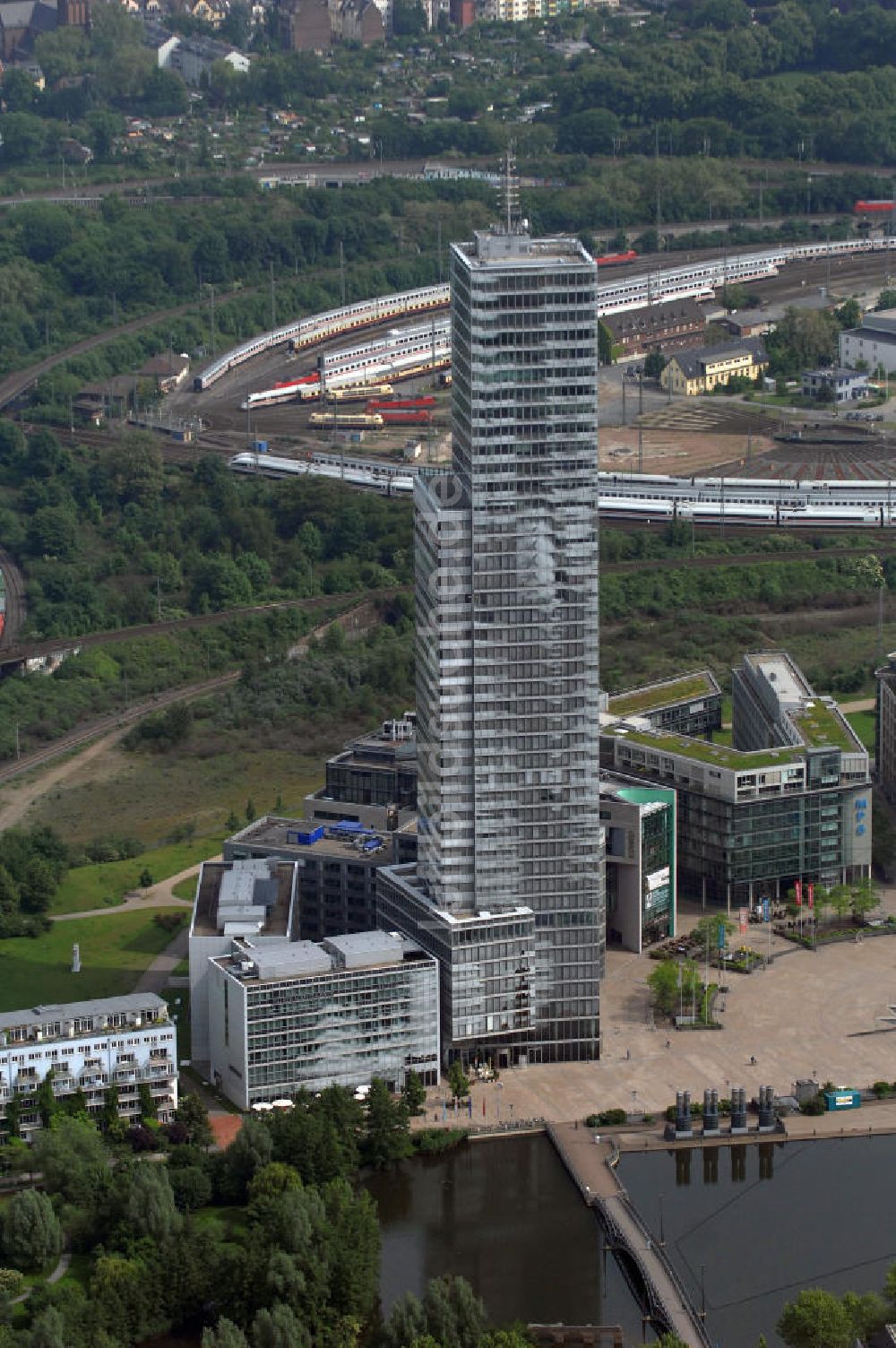 Luftaufnahme Köln - Kölnturm