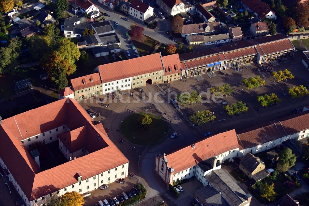 Haldensleben von oben - Kloster Althaldensleben in Haldensleben im Bundesland Sachsen-Anhalt