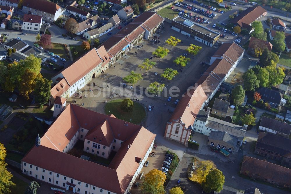 Haldensleben aus der Vogelperspektive: Kloster Althaldensleben in Haldensleben im Bundesland Sachsen-Anhalt