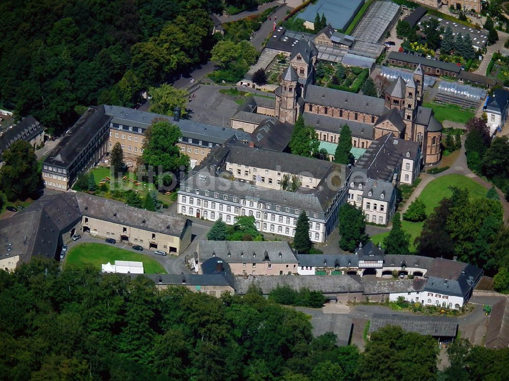 Luftbild Glees - Kloster Maria Laach in Glees, Rheinland-Pfalz