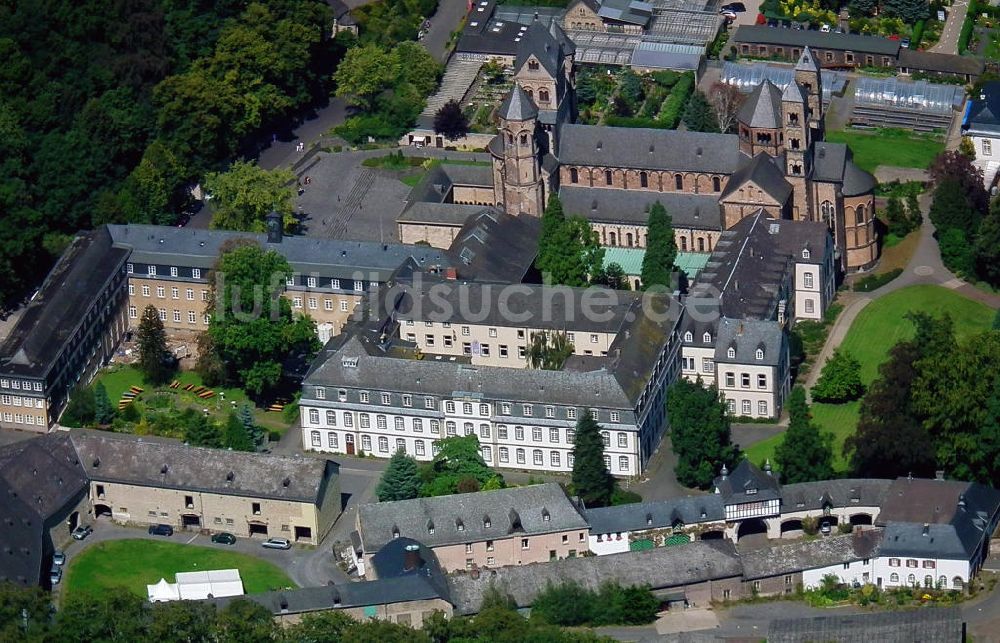 Luftaufnahme Glees - Kloster Maria Laach in Glees, Rheinland-Pfalz