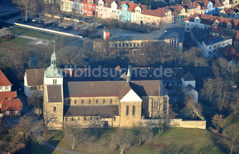 Luftbild Helmstedt - Kloster St. Marienberg Helmstedt