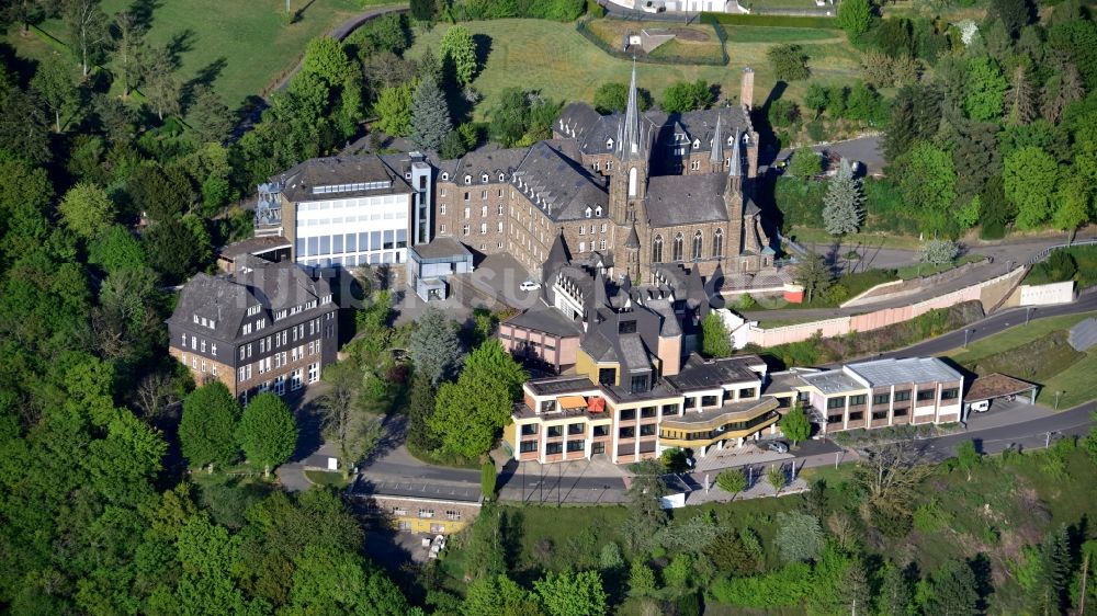 Waldbreitbach aus der Vogelperspektive: Kloster Marienhaus in Waldbreitbach im Bundesland Rheinland-Pfalz, Deutschland