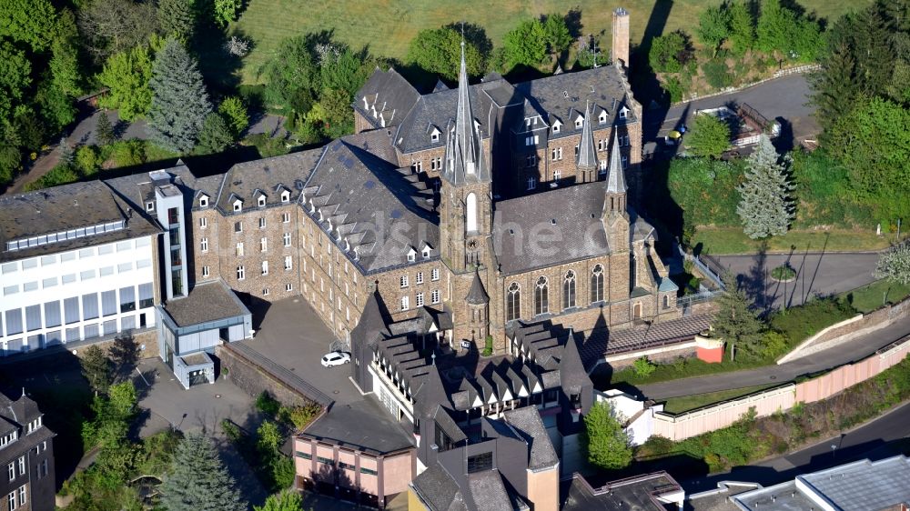 Luftaufnahme Waldbreitbach - Kloster Marienhaus in Waldbreitbach im Bundesland Rheinland-Pfalz, Deutschland