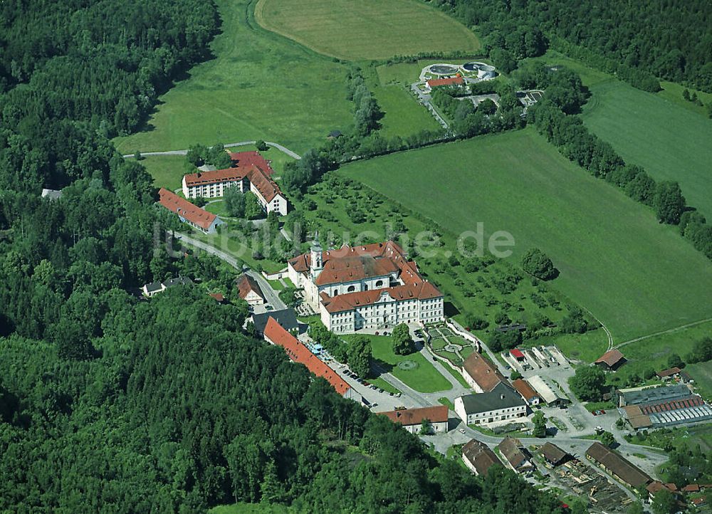 Luftaufnahme Schäftlarn - Kloster Schäftlarn