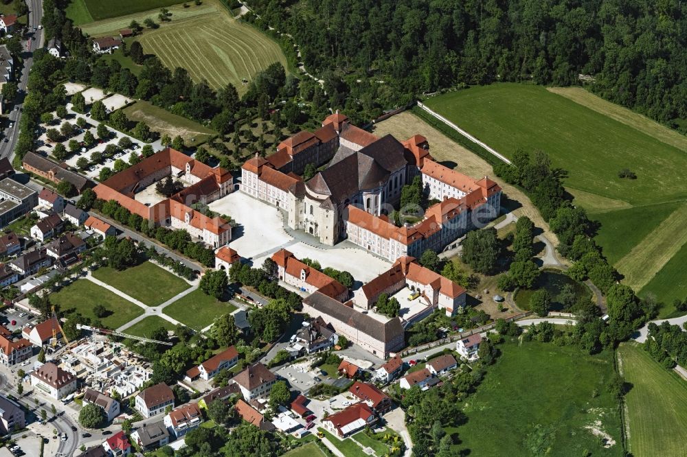 Luftbild Ulm - Kloster Wiblingen bei Ulm im Bundesland Baden-Württemberg
