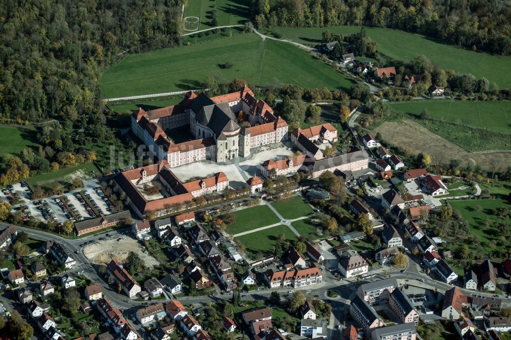 Luftaufnahme Ulm - Kloster Wiblingen bei Ulm im Bundesland Baden-Württemberg