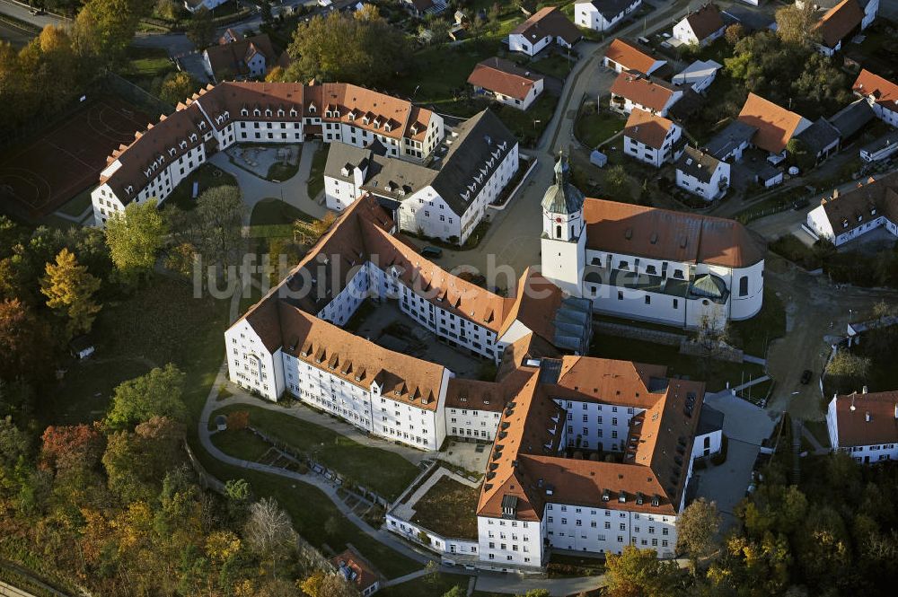 Luftbild Hohenwart - Klosterberg Hohenwart