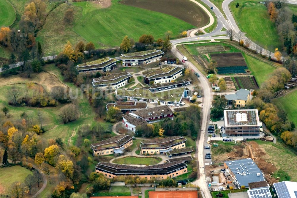 Luftaufnahme Waldkirch - Öko Wohngebiets- Siedlung in Waldkirch im Bundesland Baden-Württemberg, Deutschland