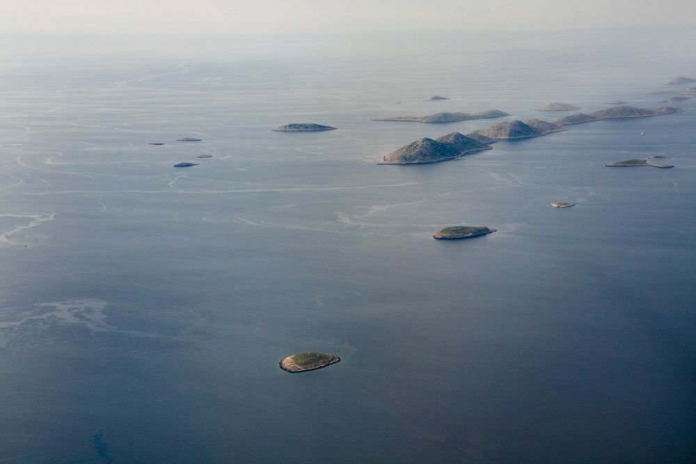 Luftaufnahme Kornat - Kornati-Inseln an der Adria bei Kornat in Kroatien