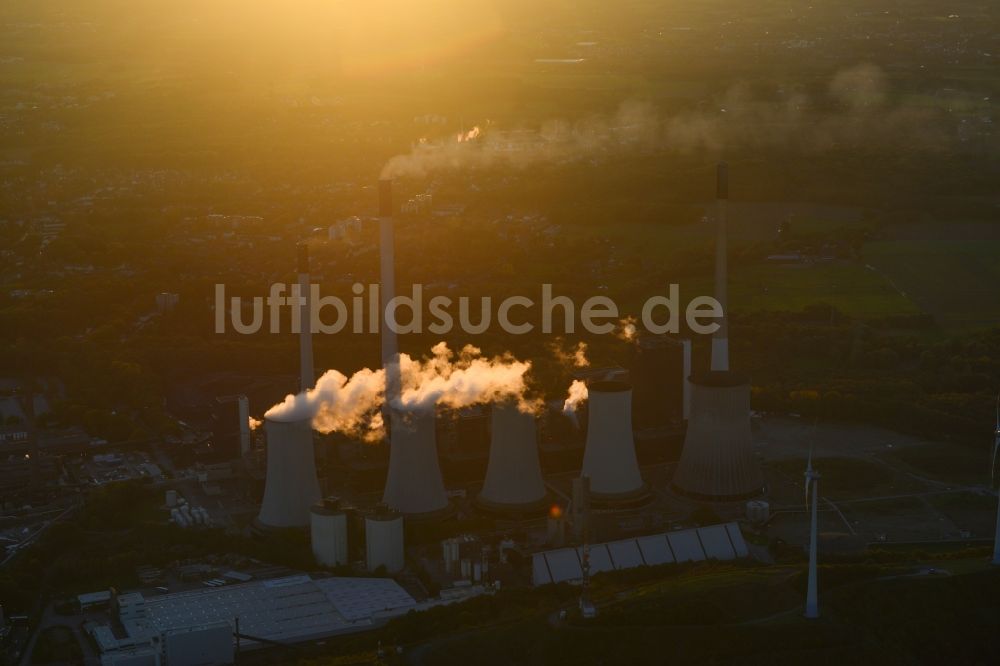 Luftaufnahme Gelsenkirchen - Kraftwerk Scholven in Gelsenkirchen im Bundesland Nordrhein-Westfalen