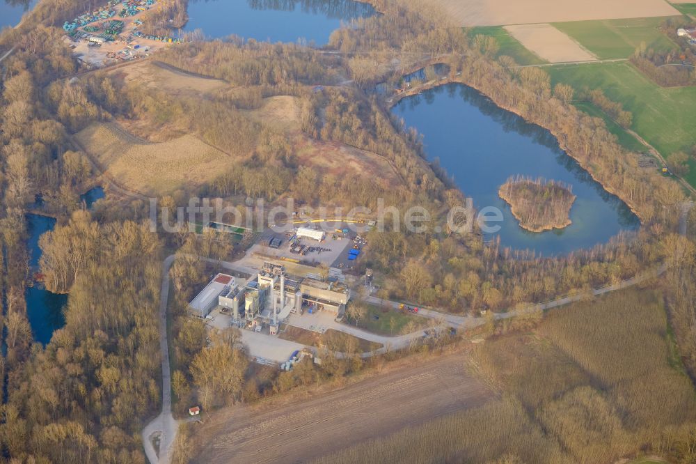 Landshut von oben - Kraftwerksanlagen des Heizkraftwerkes der Müllverbrennungsanlage und Biomasseheizkraftwerk in Landshut im Bundesland Bayern, Deutschland