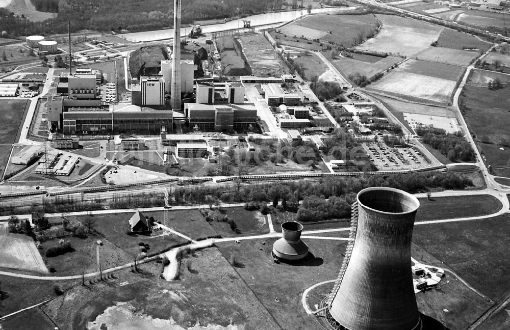 Luftbild Hamm - Kraftwerksanlagen des Kohle- Heizkraftwerkes in Hamm im Bundesland Nordrhein-Westfalen, Deutschland