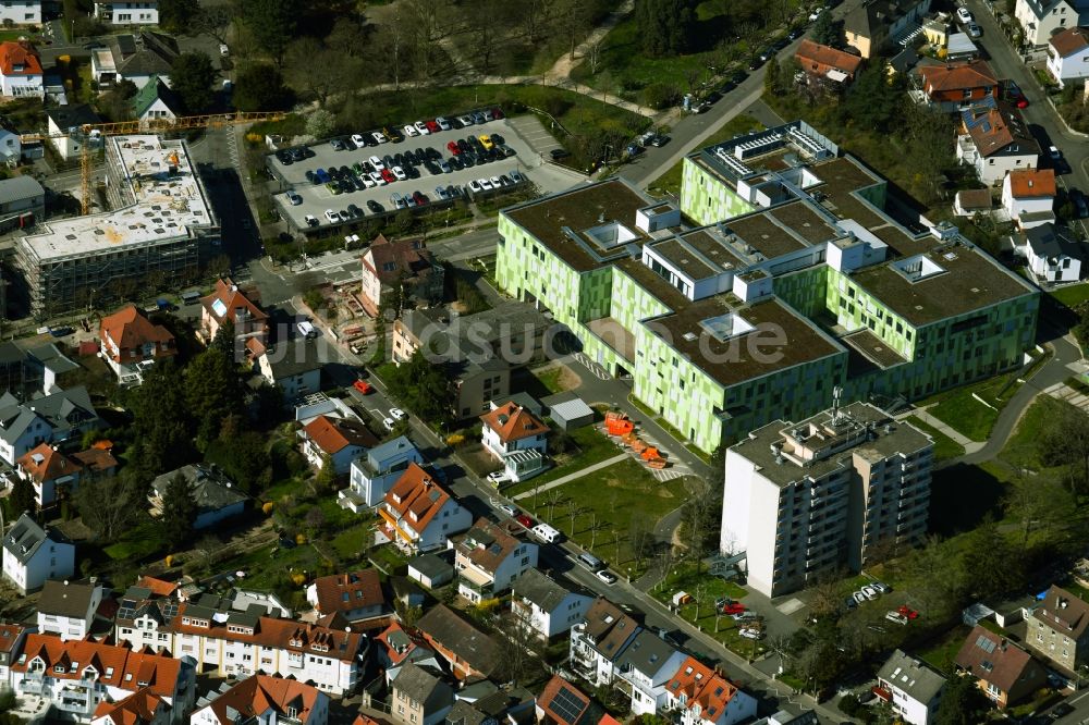 Luftbild Hofheim am Taunus - Krankenhaus in Hofheim am Taunus im Bundesland Hessen, Deutschland