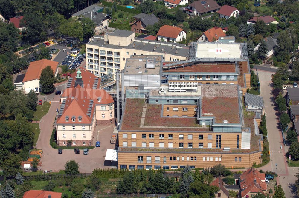 Luftbild Sangerhausen - Krankenhaus am Rosarium GmbH (Sangerhausen)