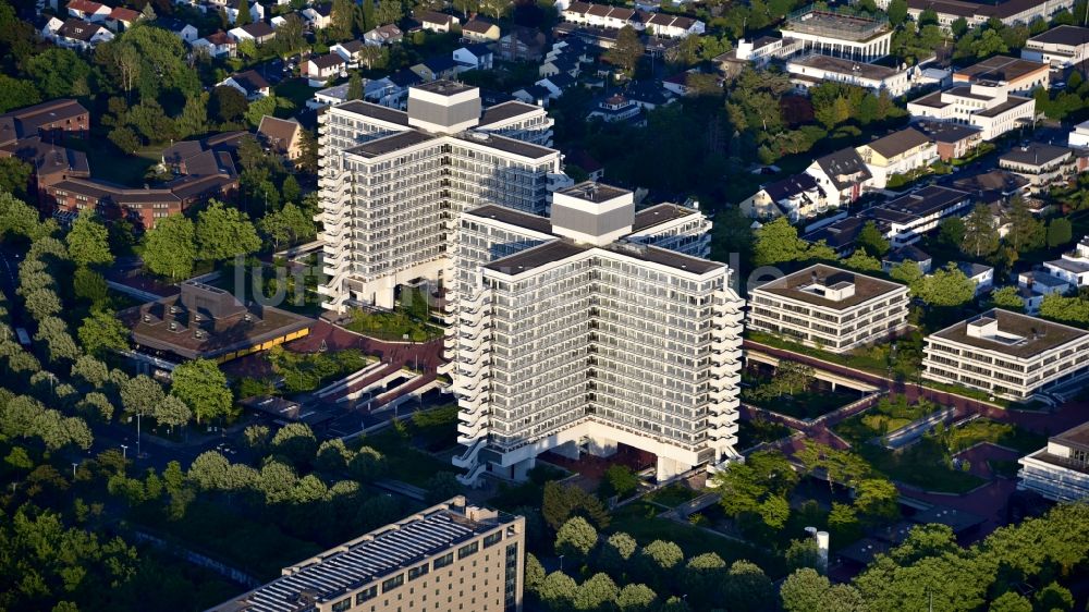 Luftaufnahme Bonn - Kreuzbauten in Bonn im Bundesland Nordrhein-Westfalen, Deutschland