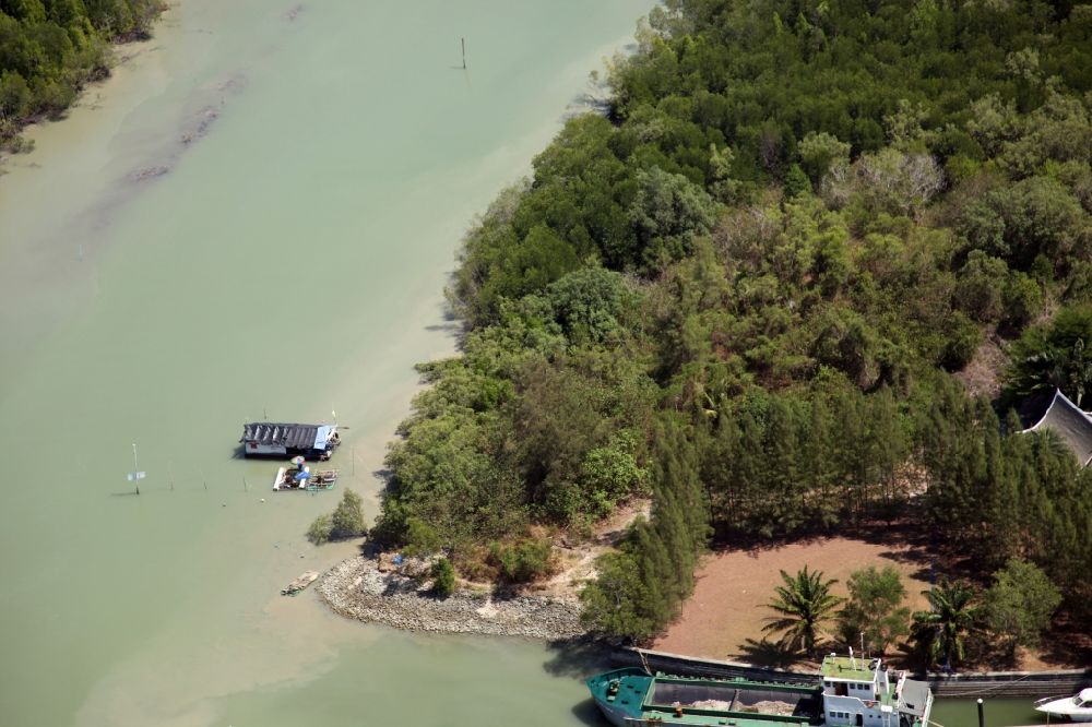 Luftbild Koh Keaw - Küste bei Koh Keaw auf der Insel Phuket in Thailand