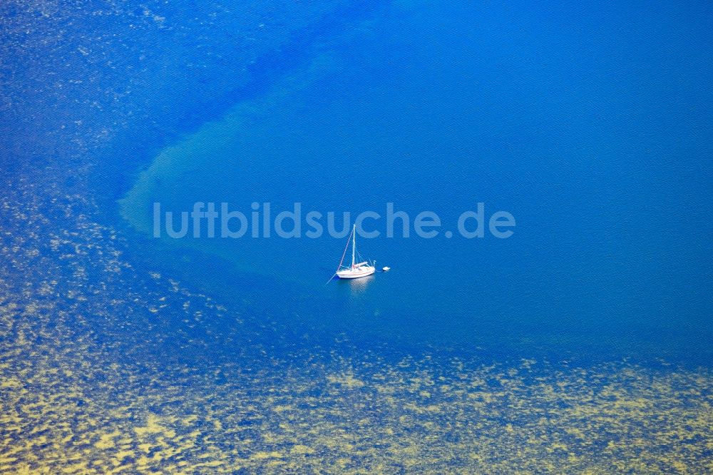 Luftbild Insel Hiddensee - Küsten- Landschaft am Sandstrand der Ostsee an der Insel Hiddensee im Bundesland Mecklenburg-Vorpommern, Deutschland