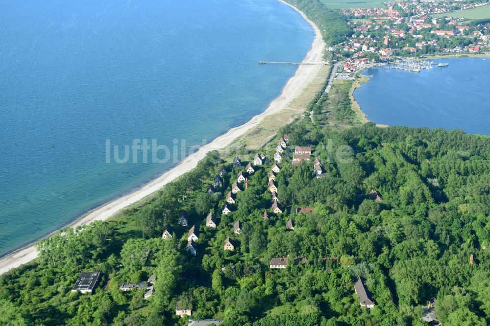 Luftbild Rerik - Küsten- Landschaft am Sandstrand der Ostsee in Rerik im Bundesland Mecklenburg-Vorpommern, Deutschland