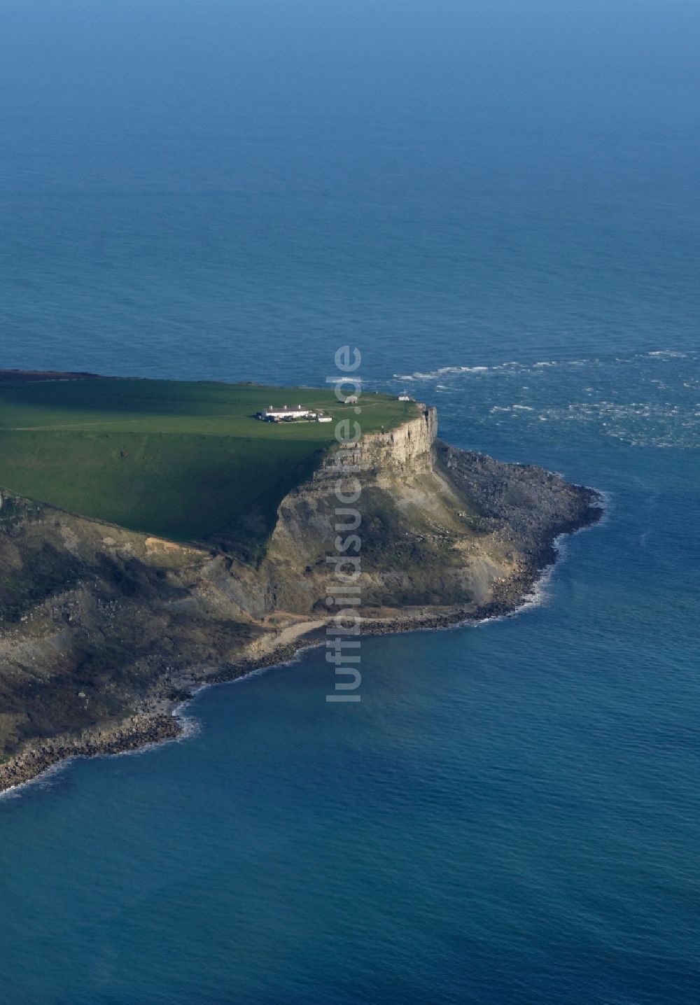 Luftbild Worth Matravers - Küsten- Landschaft an der Steilküste des Ärmelkanal St Aldheim's Head in Worth Matravers in England, Vereinigtes Königreich