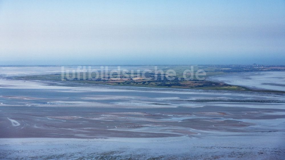 Sylt-Ost aus der Vogelperspektive: Küstenbereich der Insel Sylt - Insel in Sylt-Ost im Bundesland Schleswig-Holstein, Deutschland