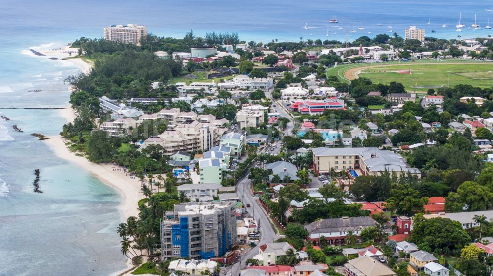 Luftaufnahme Bowling Alley Hill - Küstenbereich Nord Antlantischer Ozean - Insel in Bowling Alley Hill in Saint Joseph, Barbados