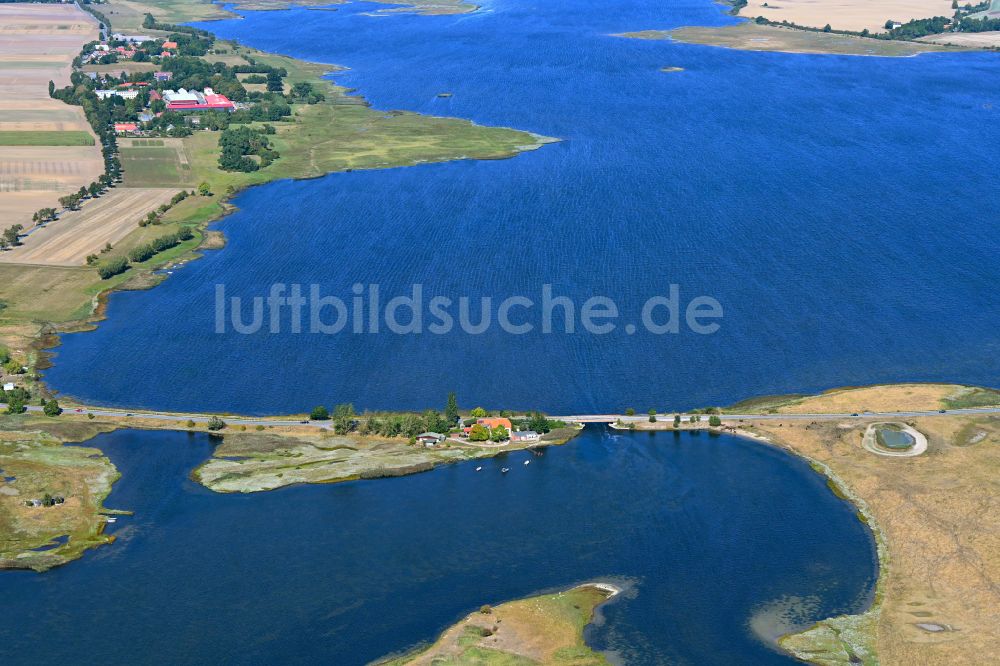 Luftaufnahme Insel Poel - Küstenbereich der Ostsee - Insel in Insel Poel im Bundesland Mecklenburg-Vorpommern, Deutschland