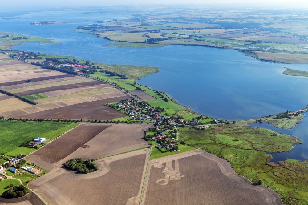 Luftbild Insel Poel - Küstenbereich der Poel Fährdorf - Insel in Insel Poel im Bundesland Mecklenburg-Vorpommern