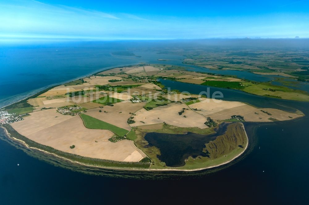 Luftaufnahme Insel Poel - Küstenbereich der Poel - Insel in Insel Poel im Bundesland Mecklenburg-Vorpommern