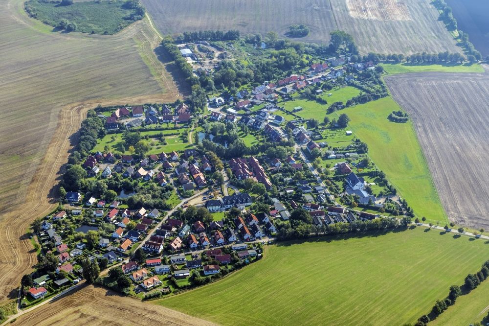 Luftaufnahme Insel Poel - Küstenbereich der Poel Kaltenhof - Insel in Insel Poel im Bundesland Mecklenburg-Vorpommern
