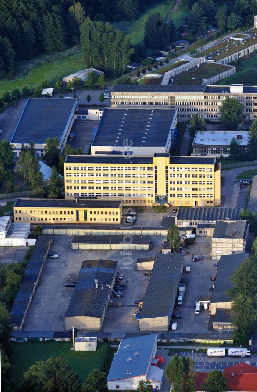 Luftbild Hoppegarten - Landesamt für Bauen und Verkehr - LBV in Hoppegarten im Bundesland Brandenburg